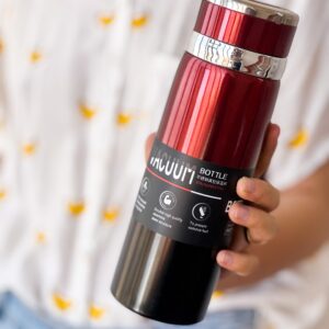 فلاسک vacuum bottle قرمز