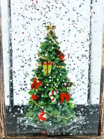 فانوس موزیکال درخت کریسمس