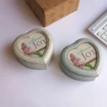 جعبه جواهرات طرح قلب